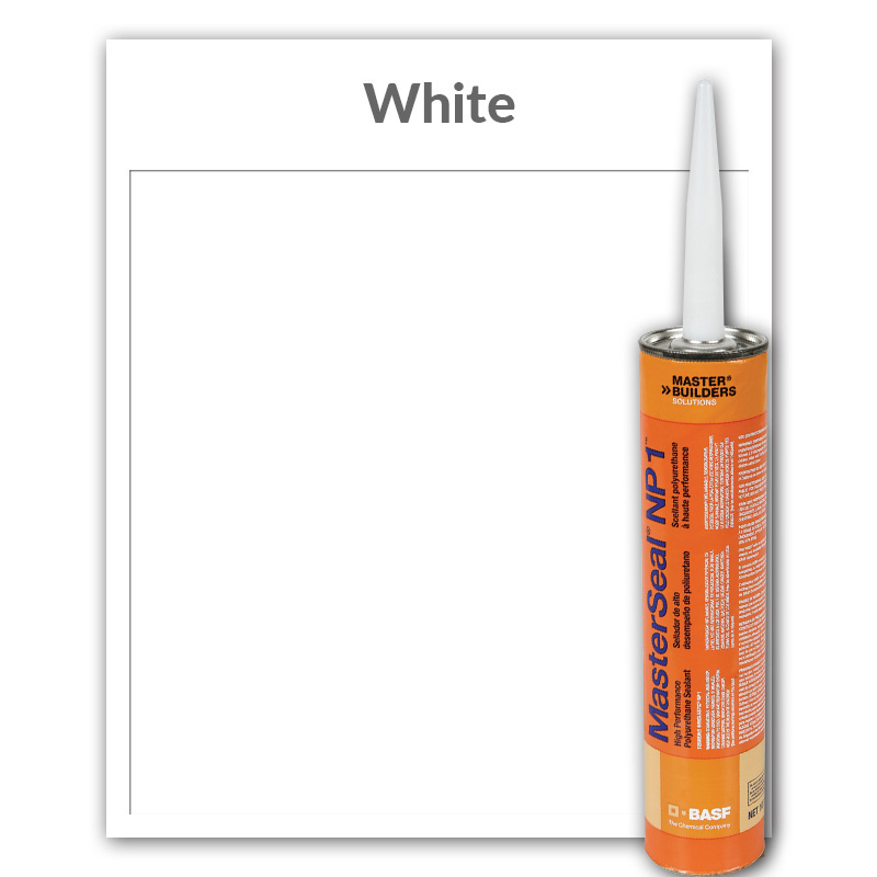 MasterSeal® NP1 Polyurethane Caulk Sealant 10.1-oz., White