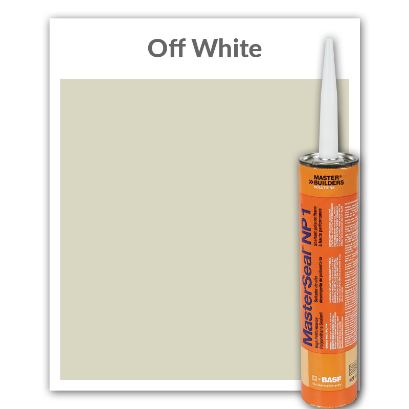 MasterSeal® NP1 Polyurethane Caulk Sealant 10.1-oz., Off White