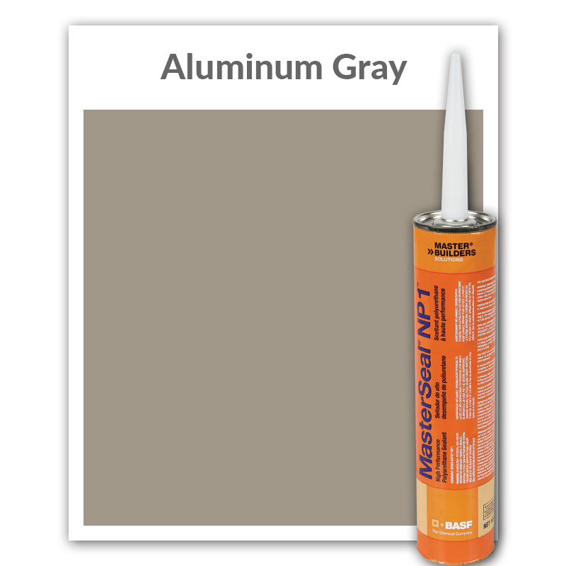 MasterSeal® NP1 Polyurethane Caulk Sealant 10.1-oz., Aluminum Gray
