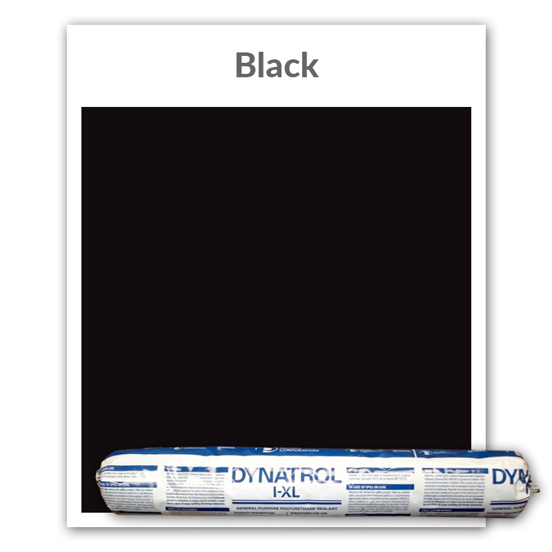 Pecora Dynatrol I-XL Hybrid Polyurethane Sealant 20-oz. Sausage, Black