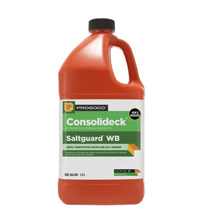Prosoco Consolideck® Saltguard® WB Water and Salt Barrier, 1-gal.