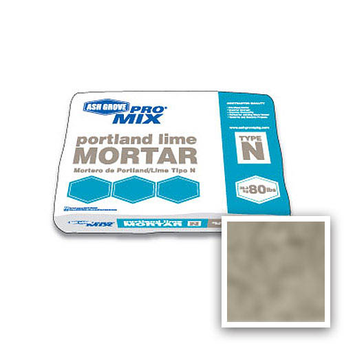 Ash Grove Pro Mix® Mortar Portland/Lime Type N 80-lb., Stacie