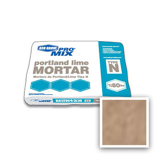 Ash Grove Pro Mix® Mortar Portland/Lime Type N 80-lb., Earth