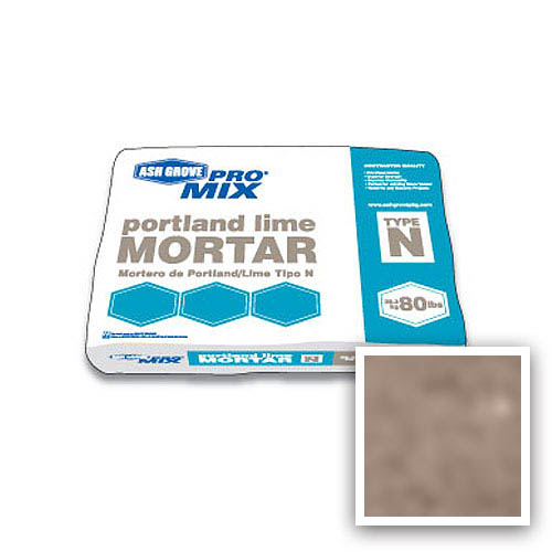Ash Grove Pro Mix® Mortar Portland/Lime Type N 80-lb., Sable