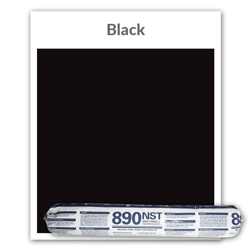 Pecora 890NST Silicone Sealant 20-oz., Black