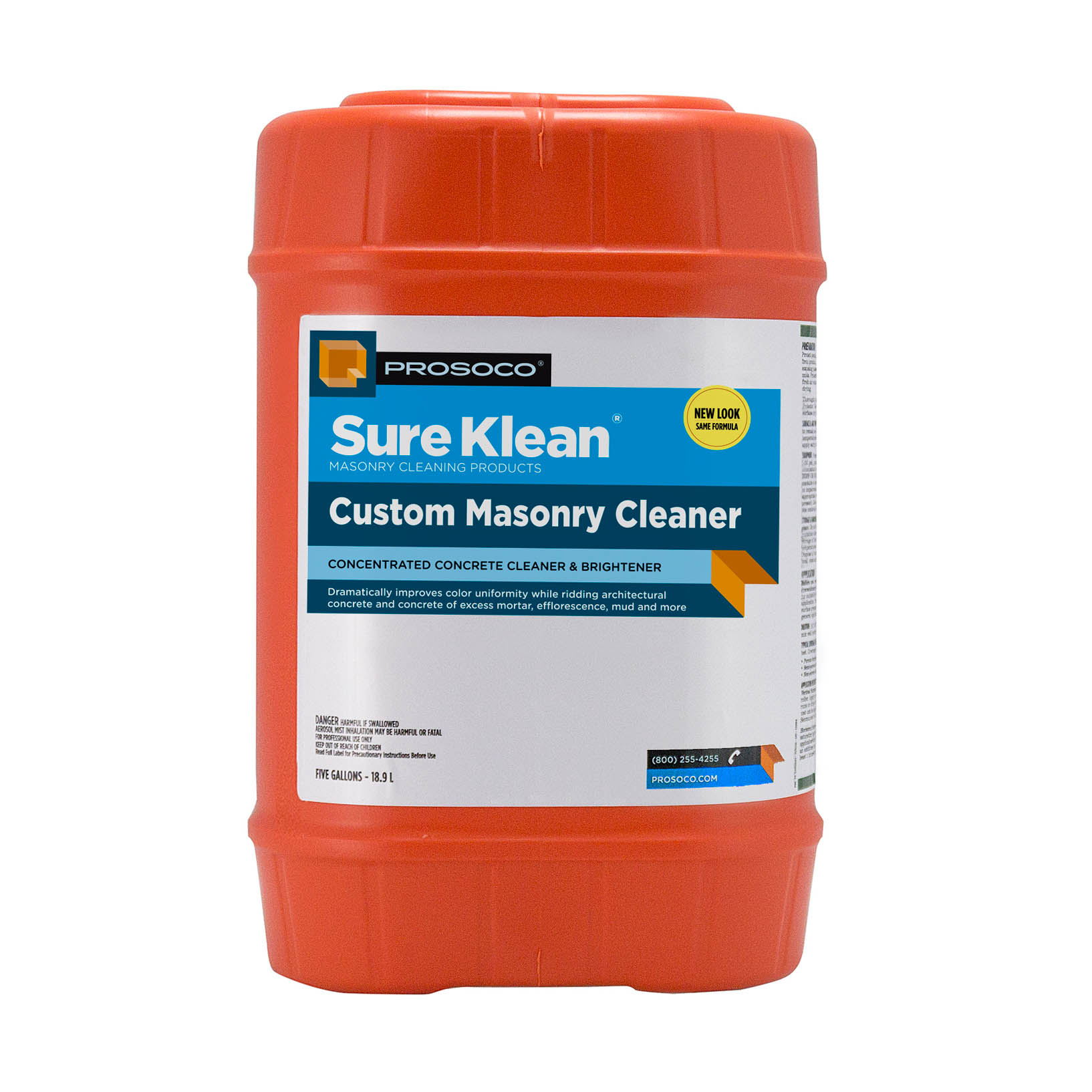 Prosoco Sure Klean® Custom Masonry Cleaner, 5-gal.