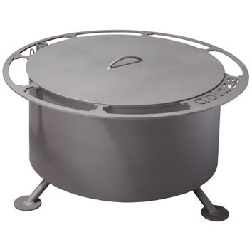 Breeo Industries Ablaze 24" Smoke Less Fire Pit with Lid