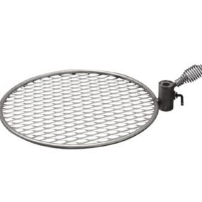 Breeo Industries Double Flame 15" Stainless Steel Grill with Post