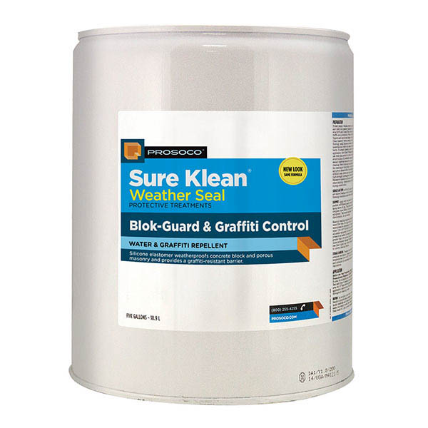 Prosoco Sure Klean® Weather Seal Blok-Guard® & Graffiti Control SB, 5-gal.
