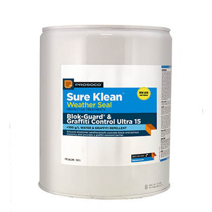 Prosoco Sure Klean® Weather Seal Blok-Guard® & Graffiti Control 15, 5-gal.