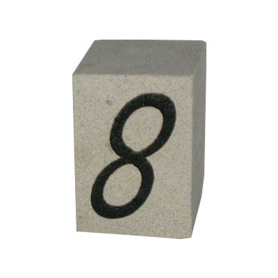 Cast Stone House Number #8