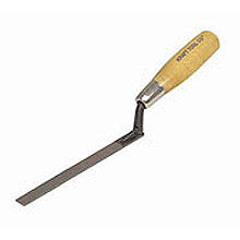 Kraft Tool 6-5/8"x3/4" Caulking Trowel with Wood Handle 