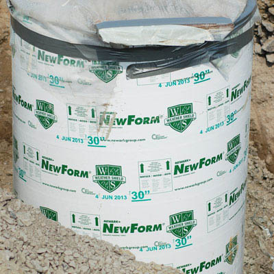 Newark NewForm® 
Concrete Forming Tube, 12"