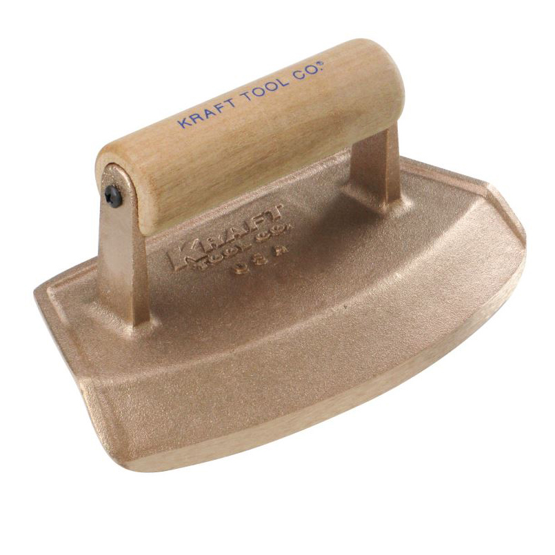 Kraft Tool 18" Bronze Chamfer Tube Edger, Wood Handle