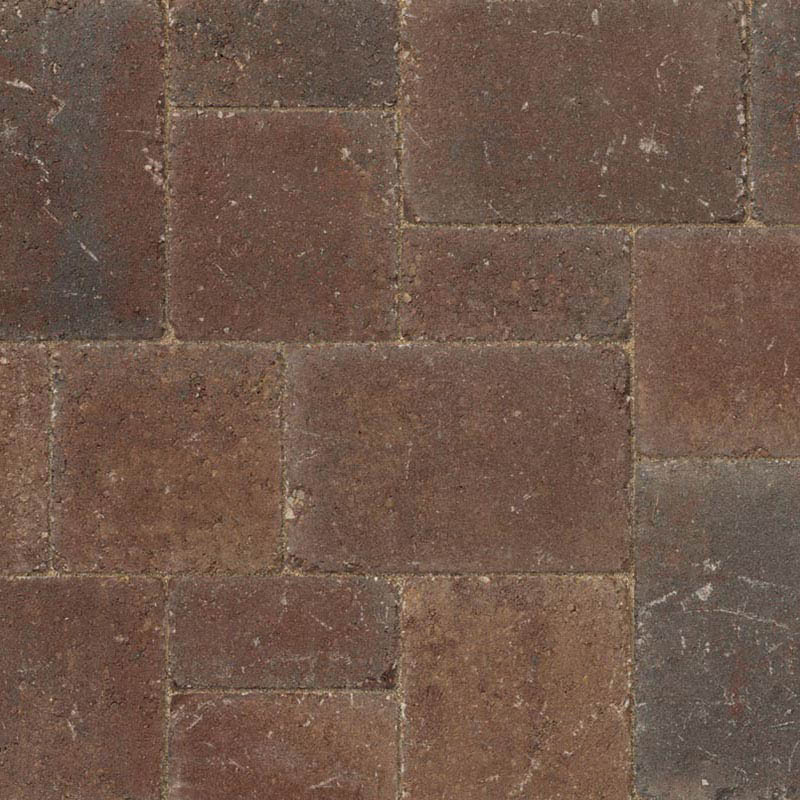 Belgard Dublin Cobble® 3-Piece Modular Paver, Ashbury Haze