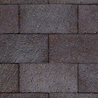 Endicott Dark Ironspot Modular Brick, Velour 