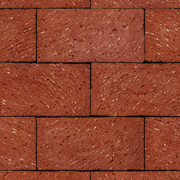 Endicott Red Blend 12" Pool Coping Paver, Wirecut