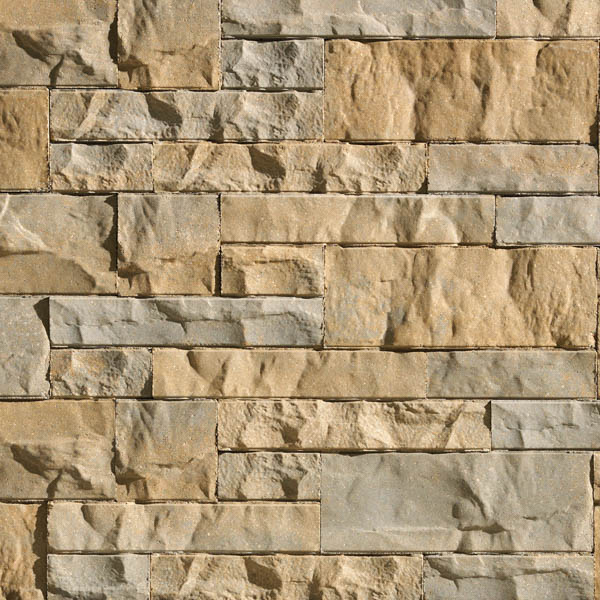 Anchor® Brisa® 6" Retaining Wall System, Arctic Gold